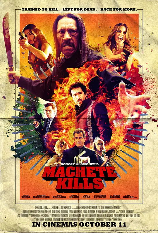 弯刀杀戮/Machete Kills 2013美国俄罗斯动作惊悚犯罪片[5.9分] - 4K电影下载
