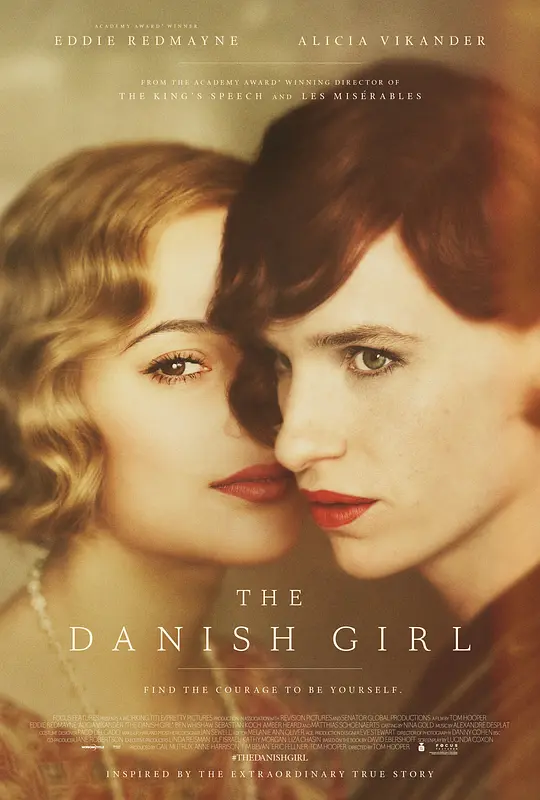 丹麦女孩/The Danish Girl 2015英国美国比利时丹麦德国剧情爱情同性片[8.3分] - 4K电影下载