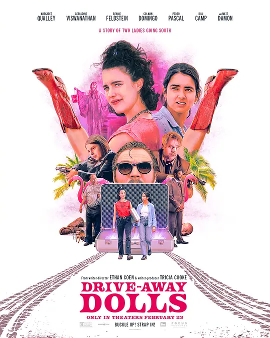 出走俏娇娃/Drive-Away Dolls 2024英国美国喜剧惊悚同性片[5.3分] - 4K电影下载
