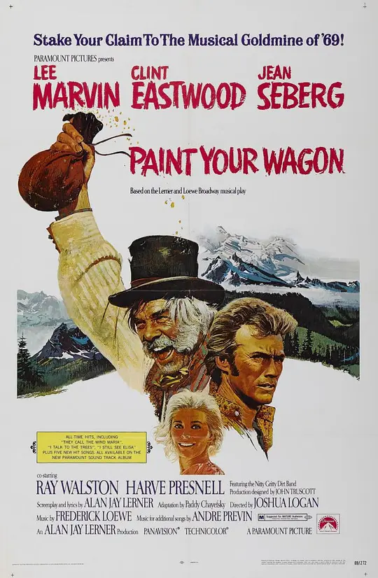 漆好你的马车/Paint Your Wagon 1969美国喜剧爱情歌舞片 - 4K电影下载