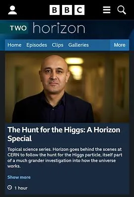 地平线系列：追寻上帝粒子/Horizon: The Hunt for Higgs 2012英国纪录片片[8.1分] - 4K电影下载