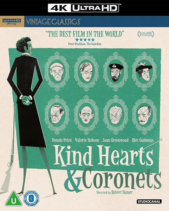 仁心与冠冕/Kind Hearts and Coronets 1949英国喜剧犯罪片[8.5分] - 4K电影下载