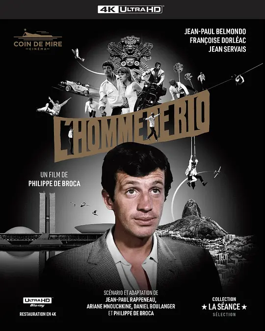 里奥追踪/L'homme de Rio 1964意大利法国喜剧动作冒险片[6.8分] - 4K电影下载