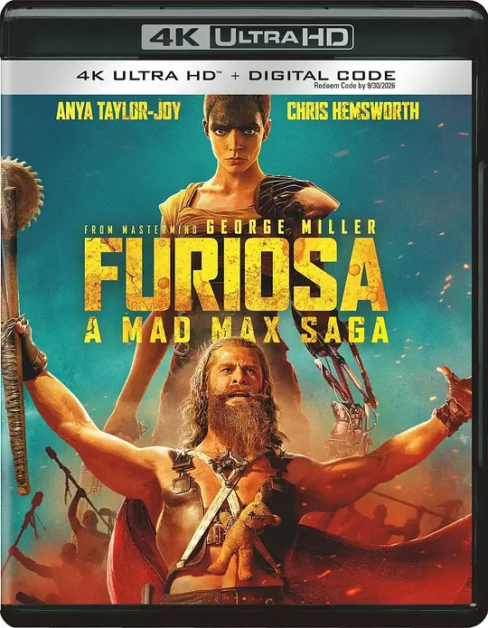 疯狂的麦克斯：狂暴女神/Furiosa: A Mad Max Saga 2024澳大利亚美国动作科幻惊悚片[7.4分] - 4K电影下载