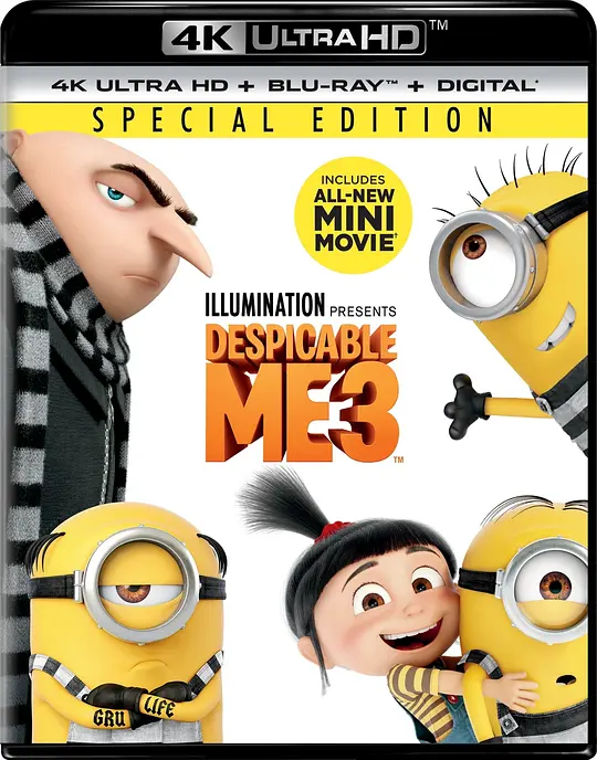神偷奶爸3/Despicable Me 3 2017美国喜剧动画冒险片[6.8分] - 4K电影下载