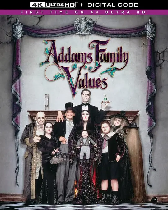 亚当斯一家的价值观/Addams Family Values 1993美国喜剧惊悚家庭片[8.8分] - 4K电影下载