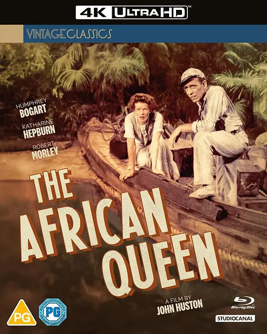 非洲女王号/The African Queen 1951英国美国剧情爱情战争片[7.6分] - 4K电影下载