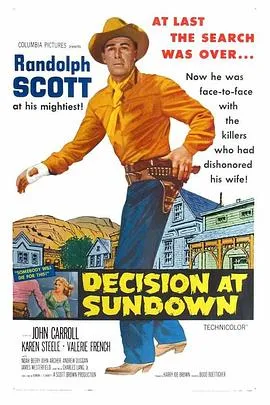 日落镇的决断/Decision at Sundown 1957美国西部片[6.5分] - 4K电影下载
