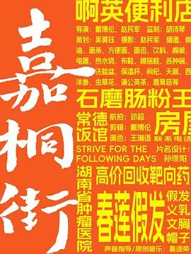 嘉桐街（暂名）/肿瘤街（暂名） 2025大陆纪录片片 - 4K电影下载